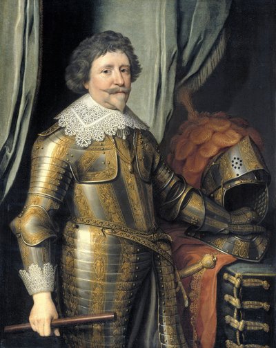 Portrait of Frederick Henry, Prince of Orange by Workshop of Michiel van Mierevelt
